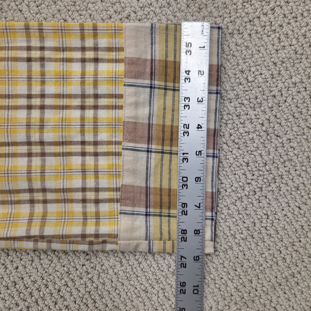 Easel Patchwork Oversized Mixed Print Boho Button… - image 8